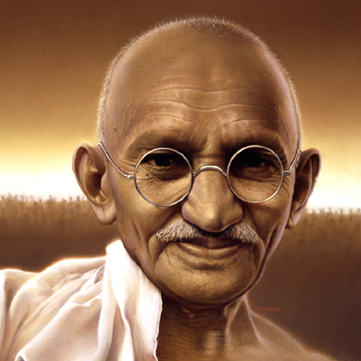 gandhi-portrait